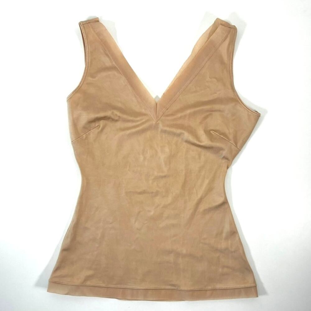 Two Spanx Simplicity V-Neck Camisoles & One Simplicity Shaping Camisole - L - Picture 2 of 11